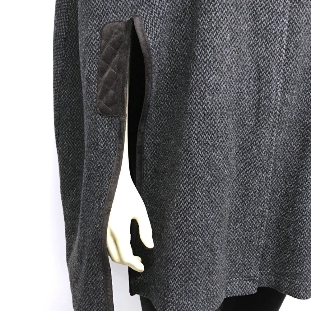 ❌❌SOLD❌❌ RALPH LAUREN Tweed CAPE Poncho XS S M - Picture 5 of 8